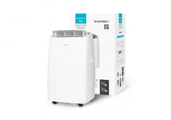 Klimatyzator przenośny Warmtec Froya KP35W | 3,5kW | Wi-Fi | do 465m3/h - zdjęcie 2